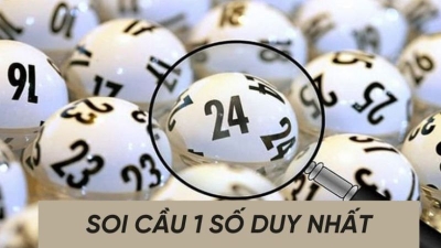 Soi cầu 1 số duy nhất - Bí quyết giành chiến thắng vượt trội