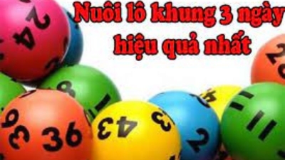 Nuôi lô khung 3 ngày lãi khủng cùng các chuyên gia soi cầu số VIP